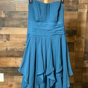 Blue Bridesmaid Dress